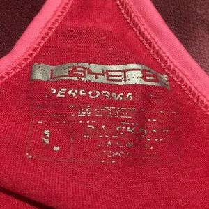 Tops - Pink Racerback Tank Tops - Pink Racerback Tank
